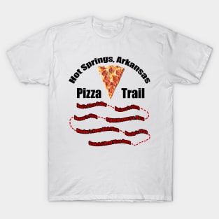 Hot Springs, Arkansas Pizza Trail T-Shirt